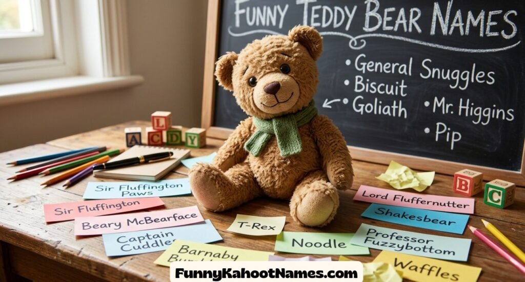 Funny Teddy Bear Names