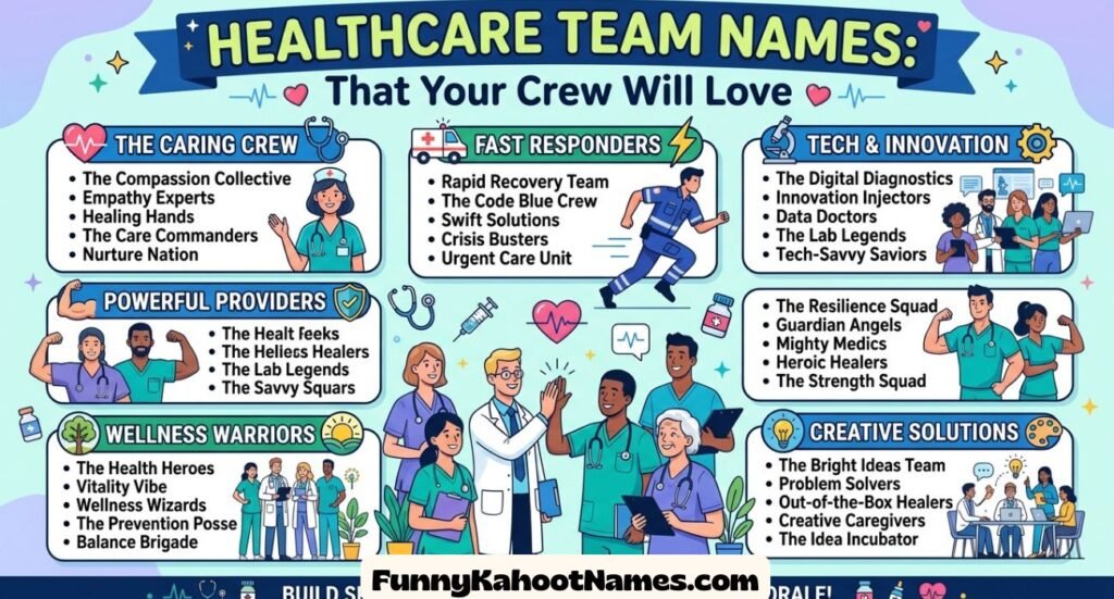 Healthcare Team Names