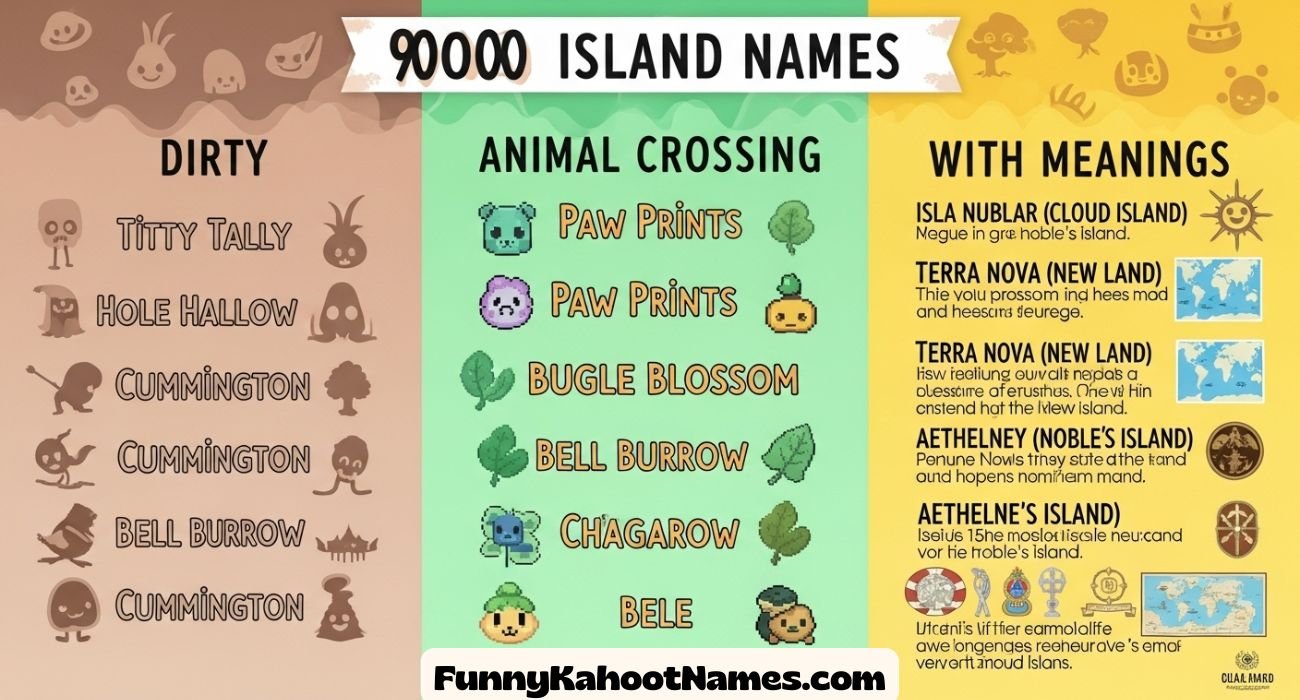 Funny Island Names