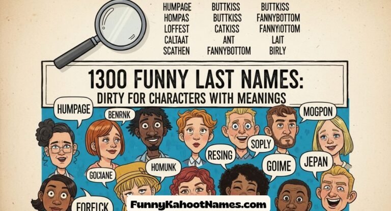 Funny Last Names