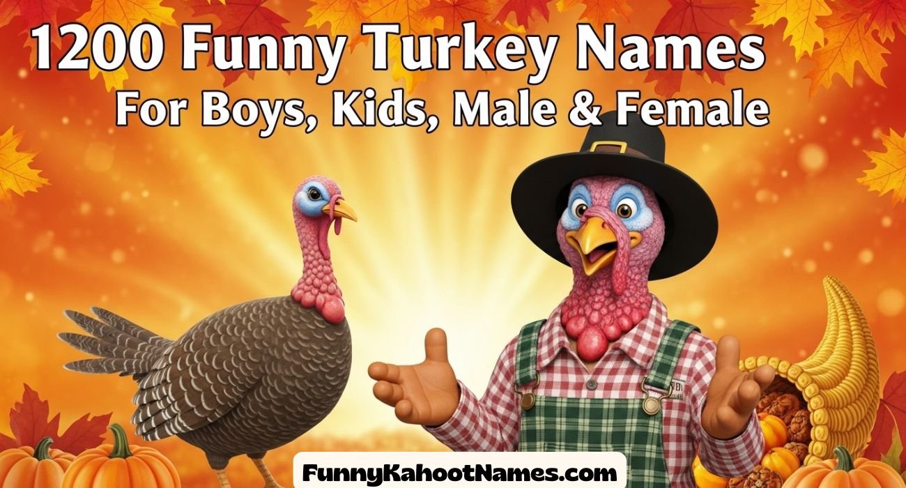 Funny Turkey Names