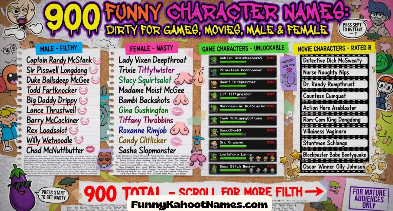 Funny Character Names