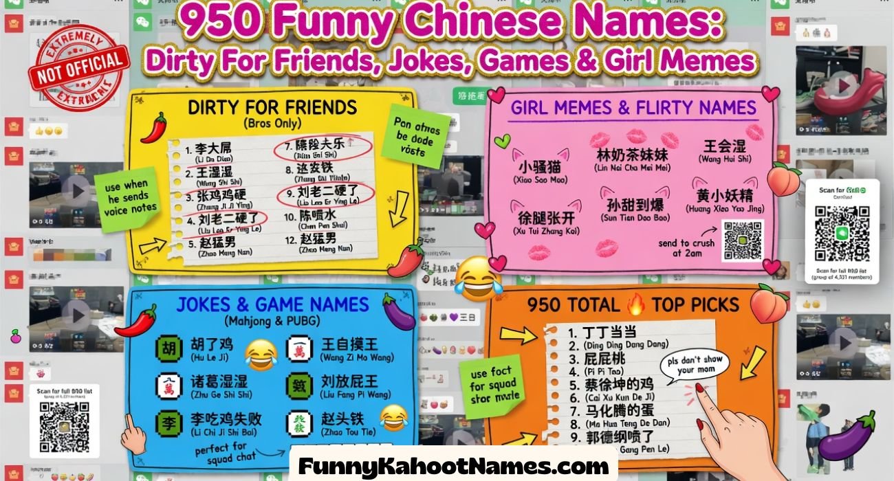 Funny Chinese Names