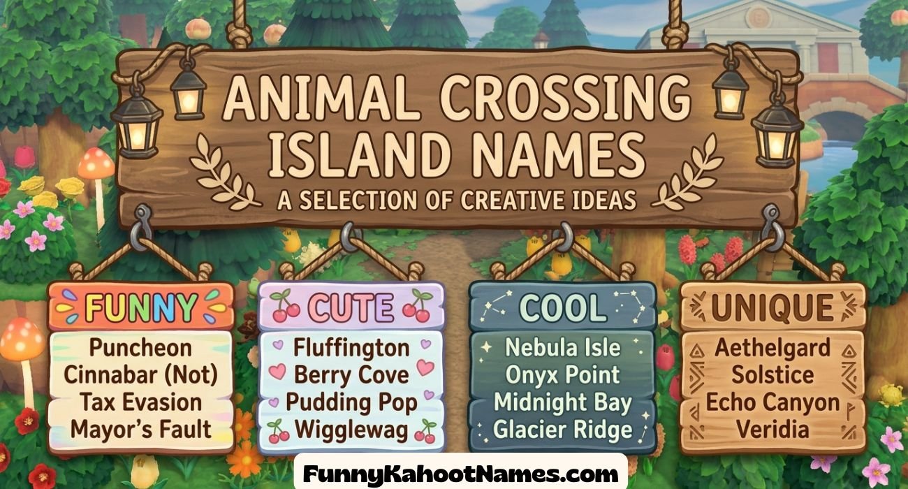 Animal Crossing Island Names