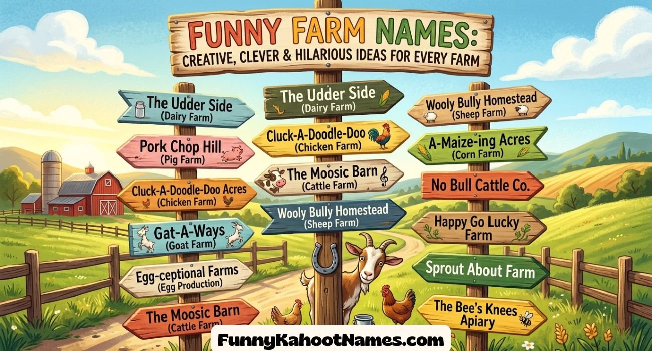Funny Farm Names