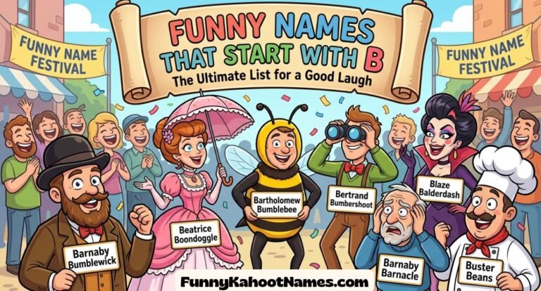 Funny Names That Start With B