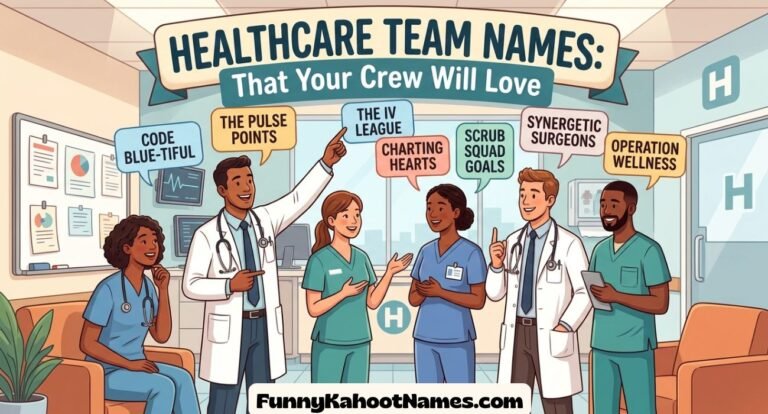 Healthcare Team Names